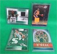 4x Basketball Jersey Relic Card Kevin Garnett ++