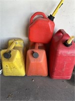 Fuel Cans, assorted