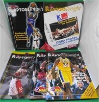 5x Toronto Raptors Basketball Game Programs Rodman