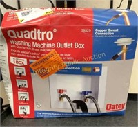 Quadtro Washing Machine Outlet Box