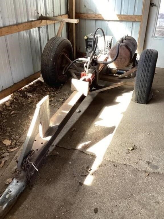 Log Splitter Hydraulic, Gas Briggs & Stratton 8 hp