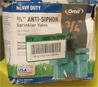 Orbit 3/4" Anti-Siphon Sprinkler Valve