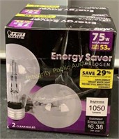 Feit Electric 75W Halogen Bulbs Clear