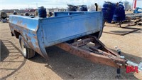 3/4  Ton Truck Box Trailer