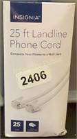 Landline Phone Cord 25’