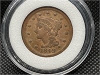 1849 large Cent