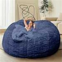 USED - Kids Fluffy Bean Bag Chair Covers
