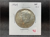 1964 Kennedy half dollar