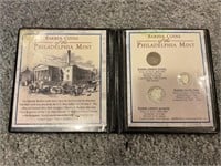 Barber coins of the Philadelphia met three coin
