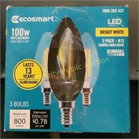 Ecosmart 10W LED Bulbs B13