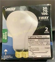 Feit Electric 3-Way Bulbs 30W/70W/100W