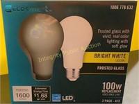 Ecosmart 100W LED Bulbs Frosted A19