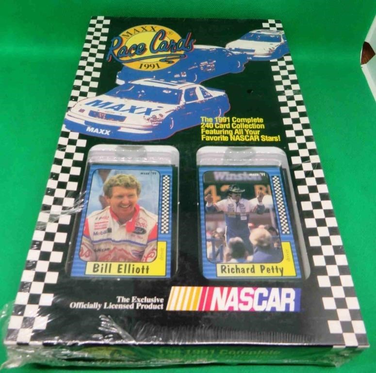 Sealed 1991 MAXX Race Cards NASCAR 240 Card Set