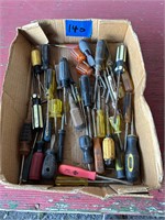 assorted screwdrivers