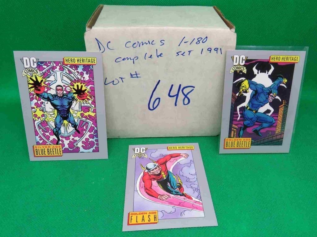 1991 DC Comics Complete Set 1-180 Flash Blue Beetl