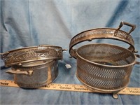 (4) Vintage Casserole Serving Rings