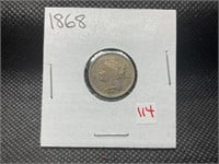 1868 3 cent piece