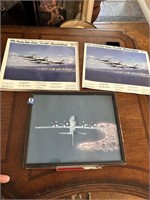 SIGNED USAF THUNDERBIRDS & AIRPLANE PICTURES