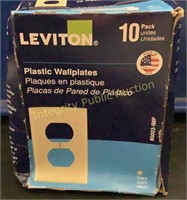 Leviton Plastic Wallplates Ivory