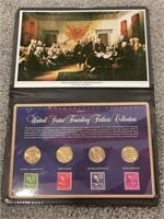 United States, founding fathers collection coin