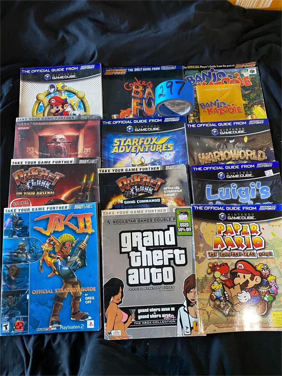 Game Guides Including: Grand Theft Auto, Mario Wor