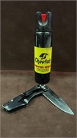 Pepper Spray & Folding Knife