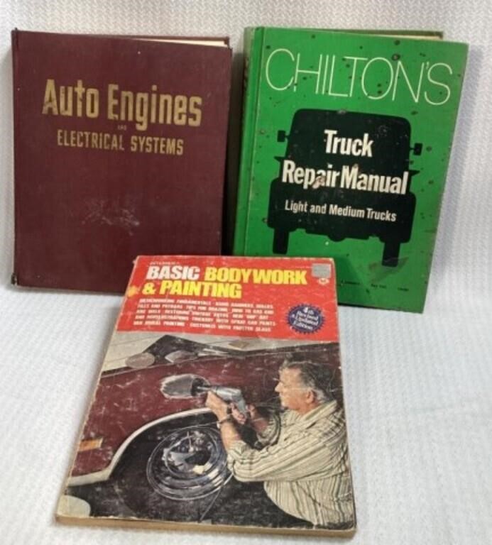 Truck Repair Manual, Electrical System Book, Body