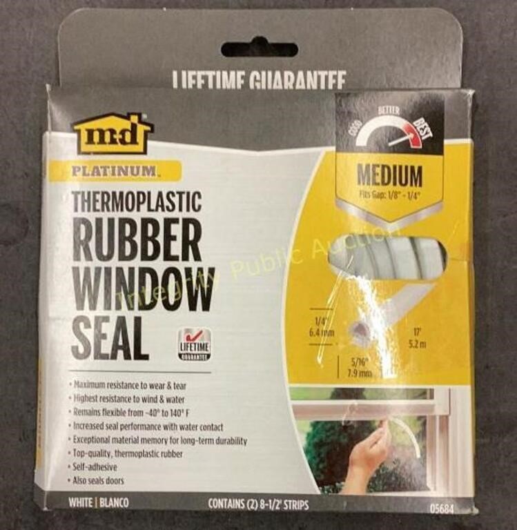 Thermoplastic Rubber Window Seal 17’