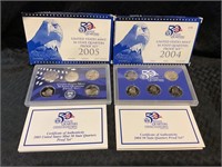 2004 and 2005 United States mint 50 state