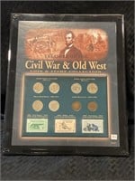 Treasury of the Civil War and old West coin and