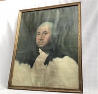 George Washington Picture, 29" x 23", has some