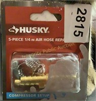 Husky Air Compressor Setup