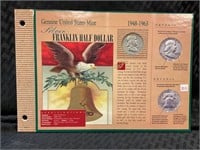 1962D Franklin half dollar