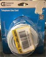 Commercial Electric Telephone Line Cord