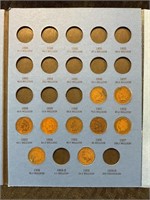 Indian head cent collection - 9 coins total