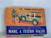 Hubley Metal Model Kit: Model A Station Wagon