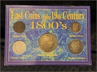 Last coins of the 19th century set