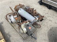 Lot- Block Pulleys, Chainfall, Chainsaws