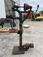 Antique Cast Iron Belt Driven Drill Press