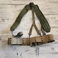 Military Web Belt W/ Suspenders