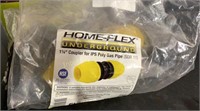 Home Flex 1-1/4" Coupler for Poly Gas Pipe