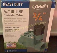 Orbit 3/4" In-Line Sprinkler Valve