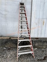 12' Fiberglass Folding Ladder