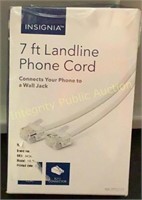 Landline Phone Cord 7’