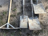 Shovels & Concrete Hoe