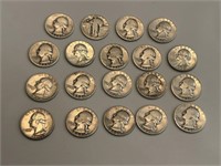 (19) Silver Quarters