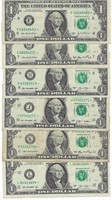 US$1FRN Star Notes x11different cities average.RR2