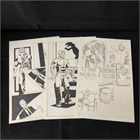 Original Comic Book Art Pages