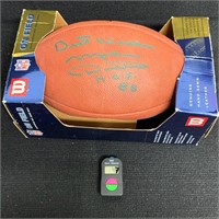 Mike Ditka Sig Wilson Football