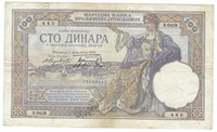 Yugoslavia 1929 100 Dinars #27 VF .Y1C